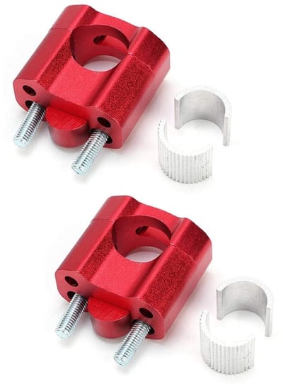 Dailygoods- Stuur Risers Aluminium - 22mm/28mm Klemmen - Motorfiets Beugels - Hoogte Verstelbaar - Premium Kwaliteit - 12 Maanden Garantie
