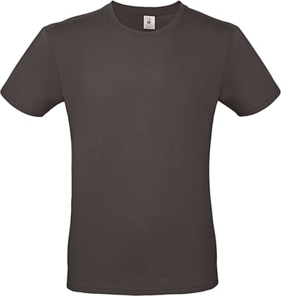 Classic E150 T-shirt B&C Collectie Bear Brown Maat XS