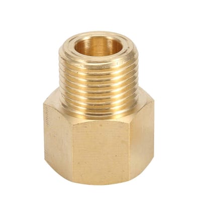 Dailygoody - CO2-opslagtank - Flesadapter - Duurzaam messing - Converteer W21.8 naar CGA320 - Connectoraccessoires - Handmatig - Geschikt voor Acetyleen