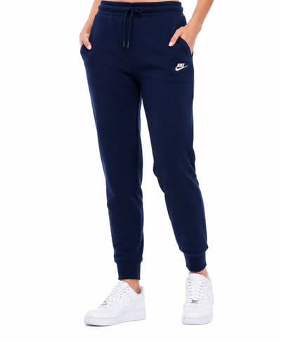 Nike Women's Sportswear Essential Fleece Jogger Navy Blue Sweat Pants