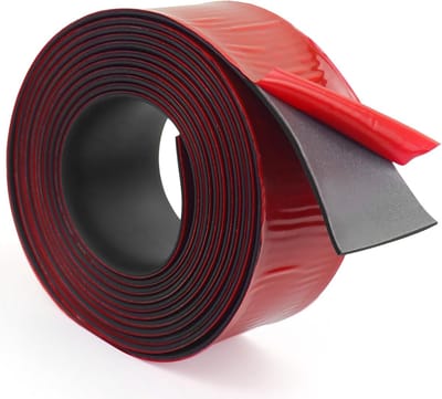 Zelfklevende Neopreen Rubber Strips voor DIY, Bescherming, Geluidsisolatie en Antislip Vloerbedekking (50mm(W) x 1.5mm)