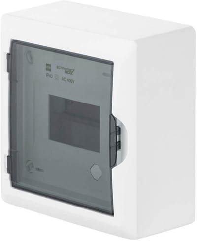 Verdeler IP40 voor vochtige ruimtes - 400 V - 1-rij voor 12 modules