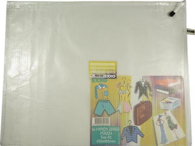 EXXO-HFP A2 Opbergtas Handy; Multi-Purpose; Rits wit; 2 pak