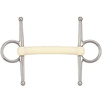 Naaldbit voor rechte paarden Soyo Happy mouth "plain"