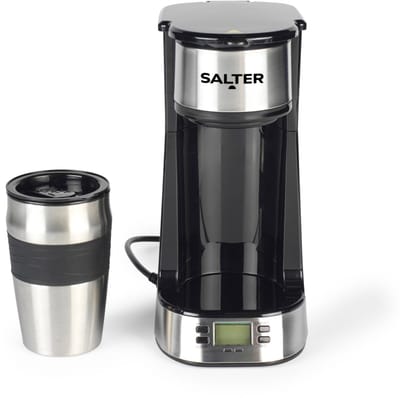 Salter Digitale Koffiemaker to Go - Eén Kopje - 420ml Reismok