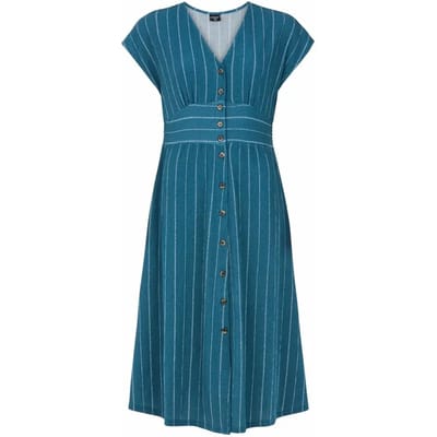 Protest Prtgilly – Blousejurk Dames – Knoopsluiting – Kuitlengte