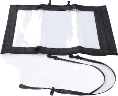 Waterdichte Pouch Case - Transparante Kaart Opbergtas - Opvouwbare Opbergtas voor Buiten - Wandelen Camping