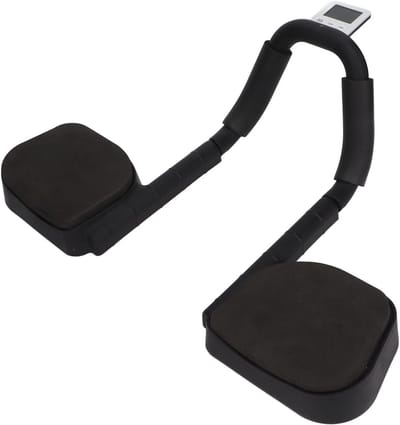 Plank Trainer - Core Trainer - Spierversterking Thuis - Verstelbare Hoek Breedte - 28 x 20 x 10 cm - Zwart