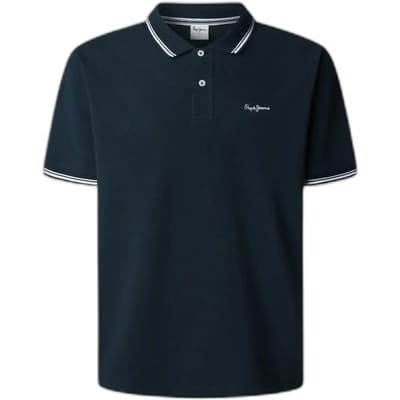 Pepe Jeans Carson Korte Mouw Poloshirt Blauw L Man