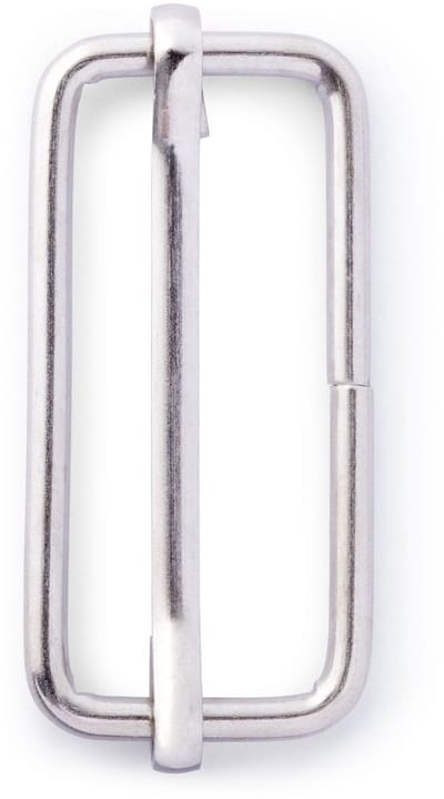 Regelbare gesp 40 mm zilverkleurig