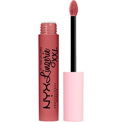 Nyx Professional Makeup Lip Lingerie XXL - Strip'd Down - Matte, niet-overdraagbare lippenstift - Nude