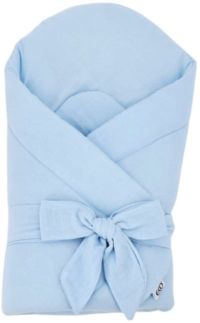 Muslin Swaddle Blanket BLUE