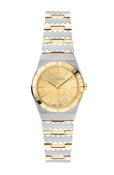 Missoni Milano MWDCA0423 Horloge - Staal - Multi - Ø 28 mm