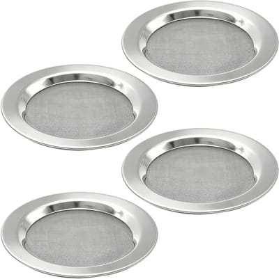 Set van 4 roestvrijstalen zeefjes voor wierookvaten - ideaal voor asfilter, geurfilter en aromatherapie accessoires