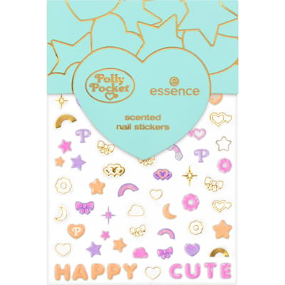 Essence Polly Pocket Scented Nail Stickers 01 Believe In The Little Things! 70 st
