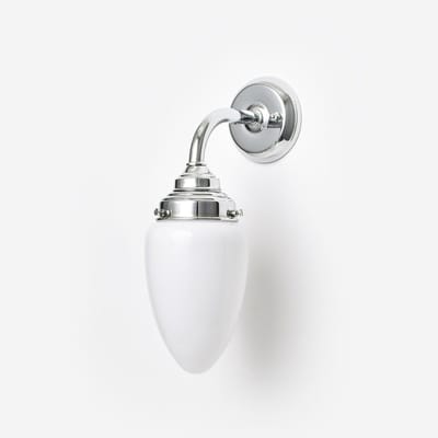 Wandlamp Menhir Small Curve Chroom - Art Deco Trade