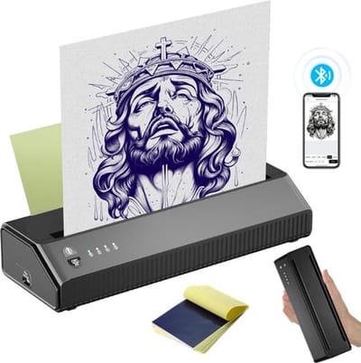 Thuys – Luxe Stencil Printer – Thermische Printer – Verbinding via App – Eenvoudige Bediening – Draadloos – Zwart