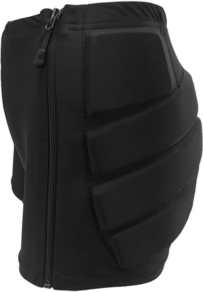 Dailygoods- Schaatsbeschermers XL - Bescherming voor billen/stuitje - Ademend ontwerp - Zacht sponskussen - Afneembaar - Hoog-elastisch materiaal - Heupbescherming