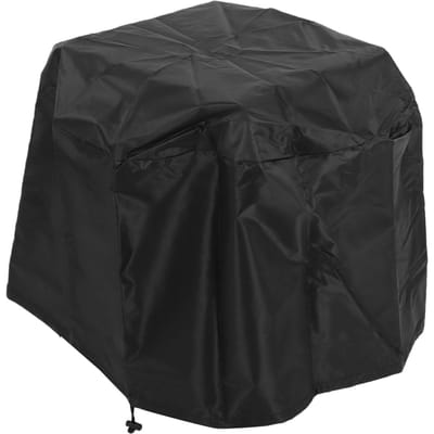 Housse de fontaine en tissu Oxford 420D Housse de protection pour statue de fontaine de jardin avec cordon de serrage Protecteur de fontaine coupe-vent black