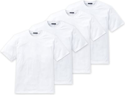 SCHIESSER T-shirt American T-Shirt Verpakking van 4