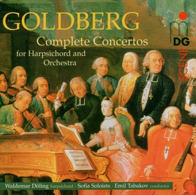 Waldemar Döling, Sofia Soloists, Emil Tabakov - Goldberg: Complete Concertos For Harpsichord And Orchestra (CD)