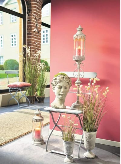 Kunstgras in pot - Decoratief gras - Woondecoratie - Natuurgetrouwe afwerking - 80 cm hoogte - Natuurgroen