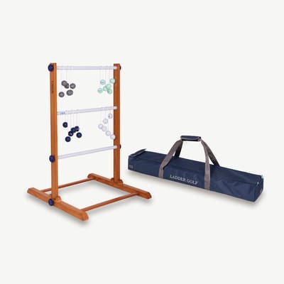 Profi Original 2025 Ladderspel - Topkwaliteit Ladderspel Werpspel - met officiële Golf Bolas (Donkerblauw & Wit) - inclusief Luxe Draagtas