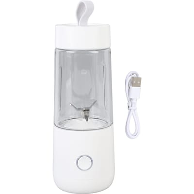 Draagbare Blender voor Shakes Smoothies Oplaadbare Elektrische Snoerloze Persoonlijke Beker Wit voor Reizen L gray