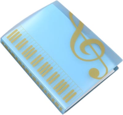Showalbum-Bladmuziek Map-A4-80 pagina's-Blauw