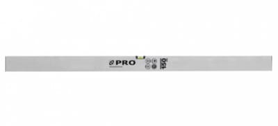 PRO Professionele Metselaarsrei met Waterpas - 200 cm - Aluminium - 1 Libel - Versterkt Profiel - Voor Stuc- en Metselwerk - 3-01-02-19-200