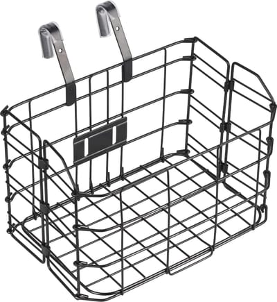 Opvouwbare metalen fietsmand - multifunctioneel en afneembaar
