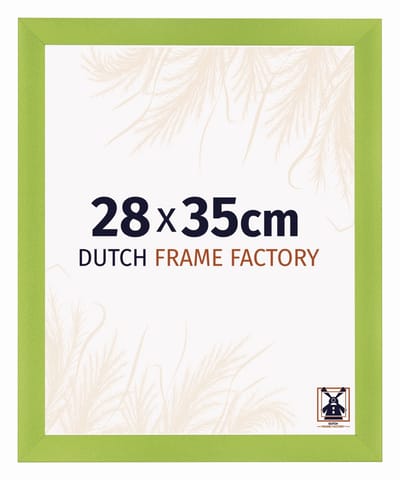 Fotolijst 28x35 cm - MDF - Groen - Praag