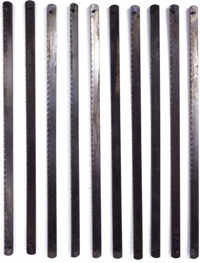 Benson IJzerzaagbladen Junior - 150 mm - Set van 10 - Hoge kwaliteit - Nauwkeurige snede
