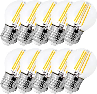 Kwazar Luminaire SET 10x LED-gloeilampen E27 G45 6W 660lm neutraal wit