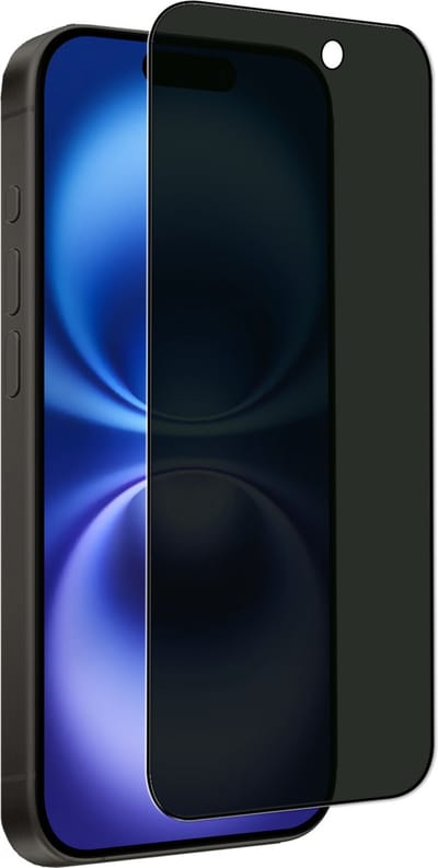 Screenprotector - Geschikt voor Apple iPhone 16 - Privacy Filter - Beschermglas - Gehard Glas - Tempered Glass - Screen Protector