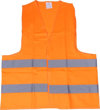 AMiO Veiligheidsvest Oranje SV-01 Reflecterend Hesje met ISO Certificaat (120gr/m)