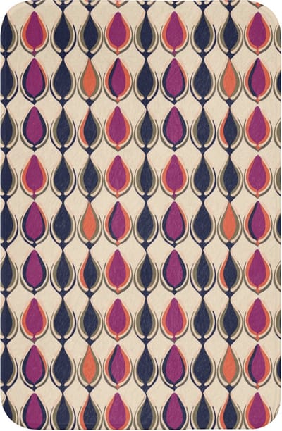 WC mat 40x60 cm - Antislip - Vintage - Retro - Kleurrijk - Toiletmat - Vloermat - Douchemat - Toilet tapijt - Toiletmatten