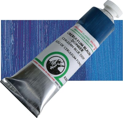 Oil paint Old Holland 40ml – 235 Cerulean Blue Deep