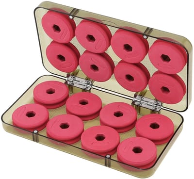 Dailygoods- Vislijn Opslag - 16 Stuks Visschuim Spoelen - Foam Winding Board - Vliegvissen Uitrusting - Organizer Accessoires - Kwaliteitscontrole - Visopslag