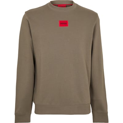 Hugo Heren Diragol Sweatshirt met ronde hals (Medium Grijs)