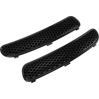 Grille d'aération de capot 51137122506 Grille d'aération de capot avant pour R50 R53 Cabriolet R52 Noir brillant black