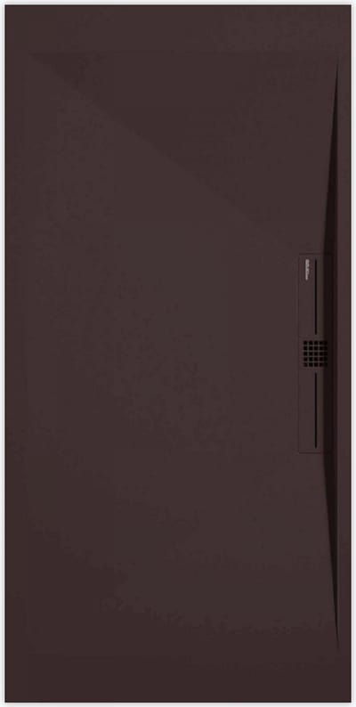 Sanifun douchebak Stone Side Chocolate Smooth 1000 x 700 P