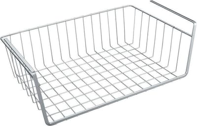 Metaltex Kanguro Opbergmand 40X26X14 Cm Zilver
