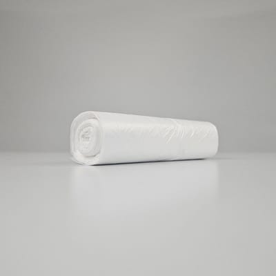 Witte Vuilniszakken 8 Liter | 500 Zakken | HDPE | T10 | 29x68 cm - Lange Vuilniszakken 8 Liter, Kleine Vuilniszakken 8 Liter, Pedaalemmer Zakken Hoog, Lange Pedaalemmerzakjes