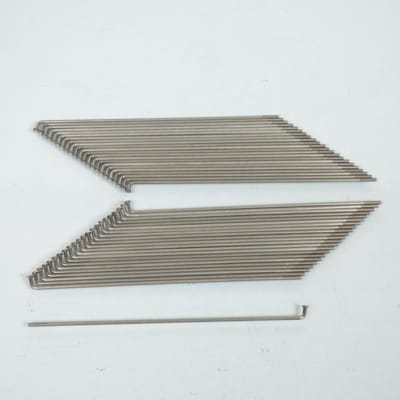 originele velg spaak voor aprilia 125 red rose 1988 tot 1990 ap8108402 / 212x3mm nieuw
