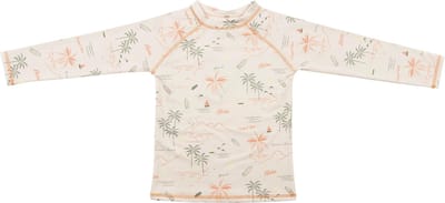 Ducksday - Zwemshirt - UV beschermend - lange mouw - UPF50+ - unisex - Waikiki - 158/164 - 14 jaar