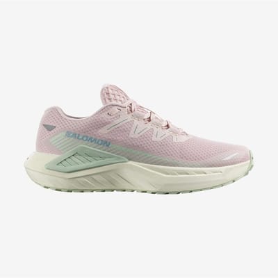 Salomon DRX Defy Grvl W - Hardloopschoenen - Hushev/Vanille/Zee - Maat 6.5