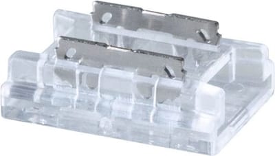 Paulmann 78461 Connector Single Color Slim Direct 8mm Verbindingsstuk 6 A 24 (max.) Kabellengte: 0.01 m 24 V (l x b x h) 0.0135 x 10 x 5 mm 1 stuk(s)
