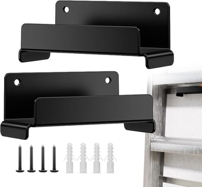 Ladder Haken - Opbergkit Organizer - Garage Opbergen - Ruimtebesparend Ontwerp - 19 cm Lengte - Zwart
