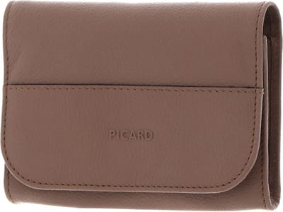 PICARD Leren Portemonnee Legere E 1 Wallet With Flap Chai Beige